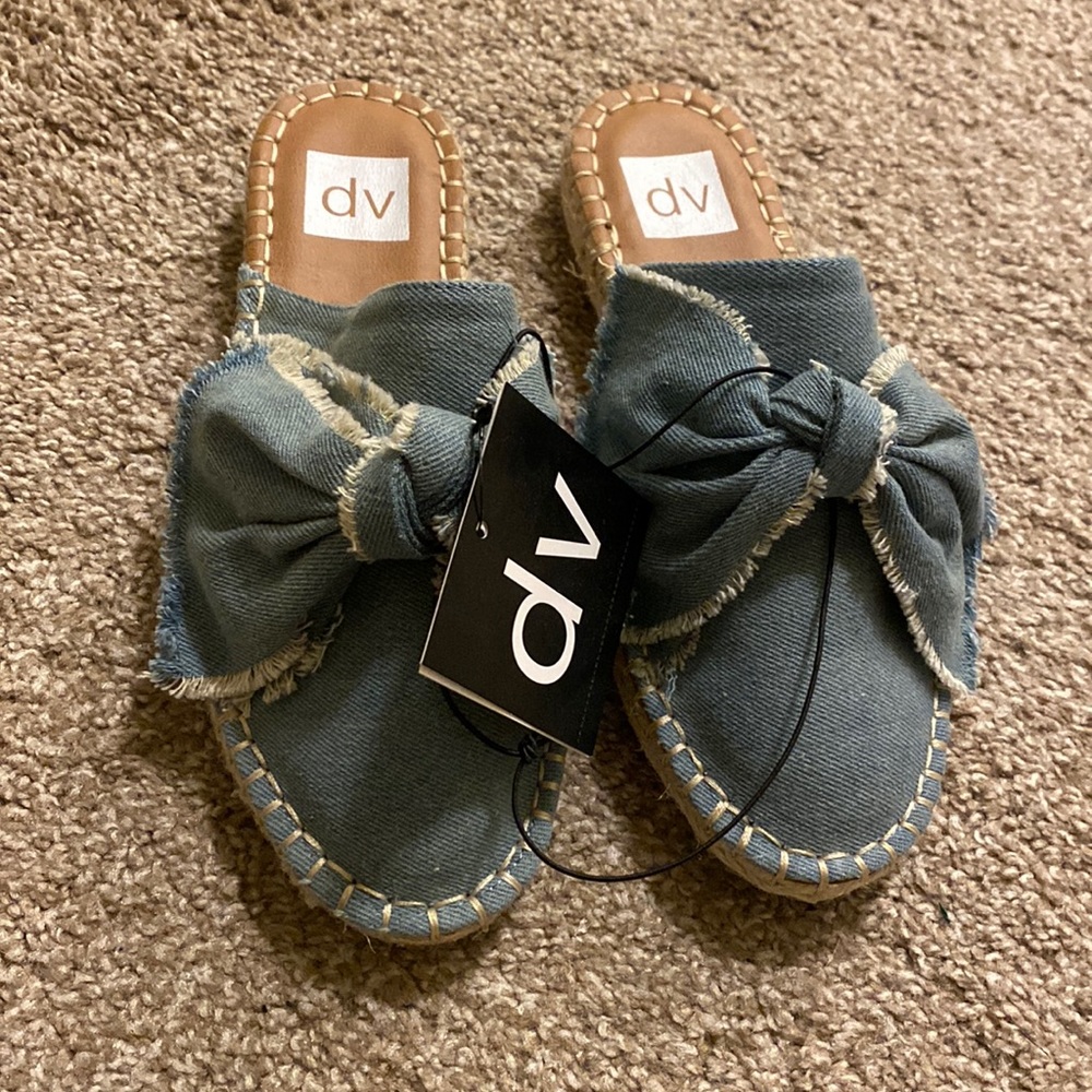 New! Denim Espadrilles
